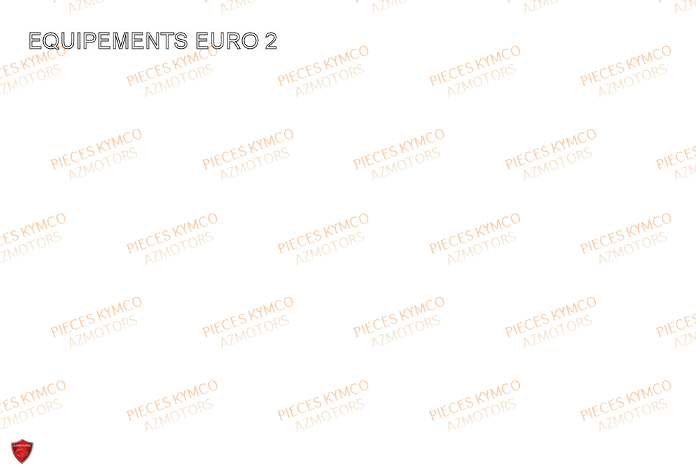 Equipement Euro 2 KYMCO Pieces SPACER 50cc 2T EURO II CLASSIC (SH10AE)