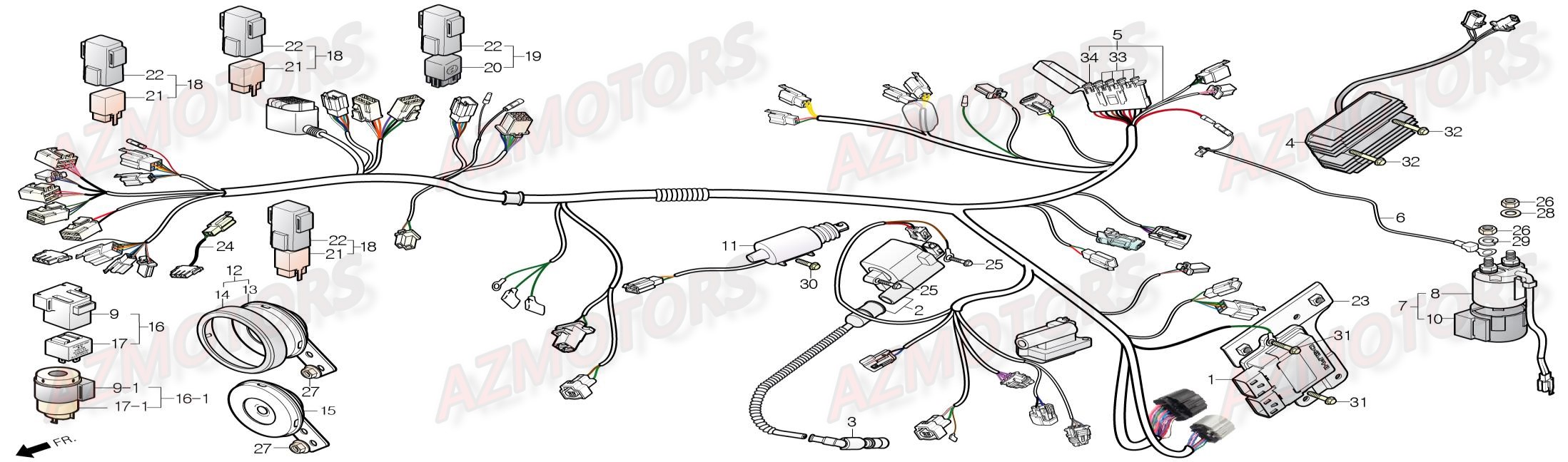 CADRE-ET-CHASSIS pour STEEZER S 2016