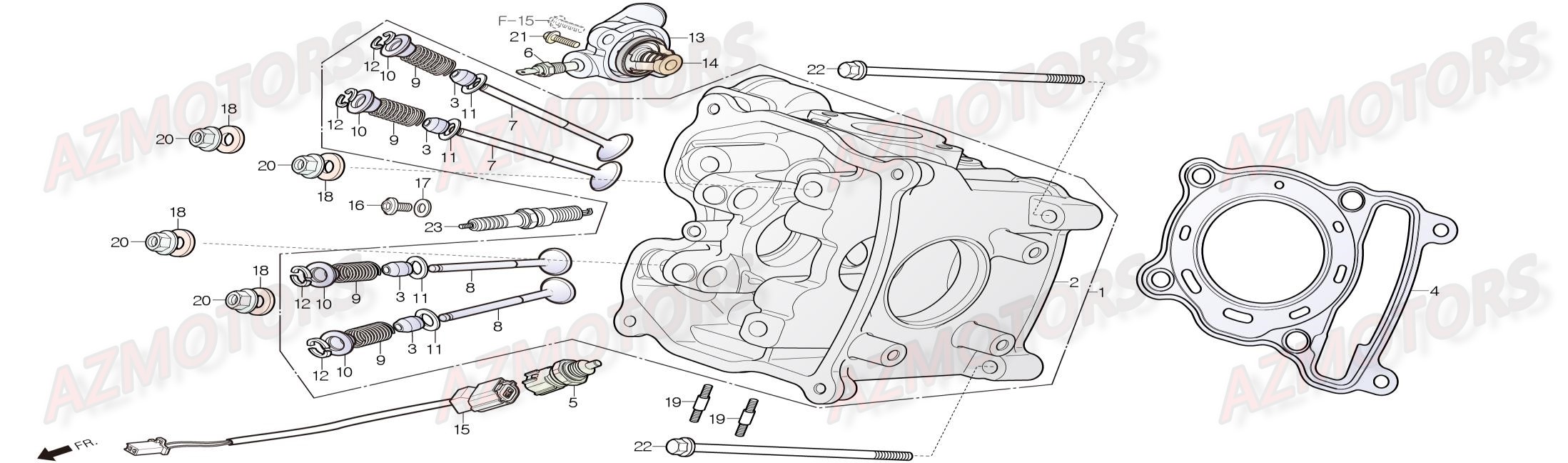 CULASSE pour STEEZER S 2016