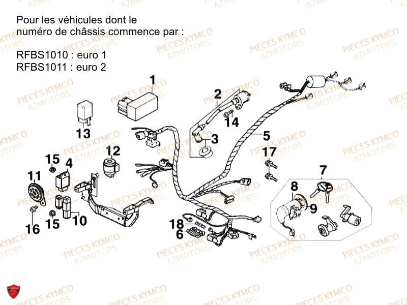 EQUIPEMENT ELECTRIQUE pour SUPER9-AC