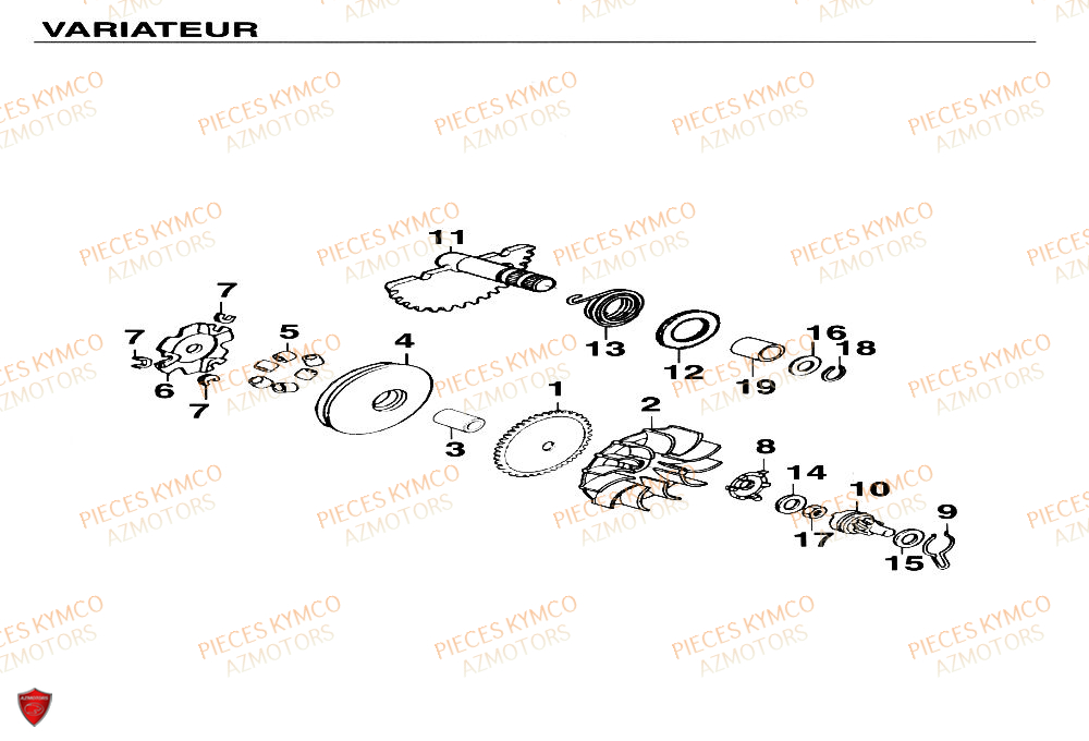 VARIATEUR pour SUPER9-AC