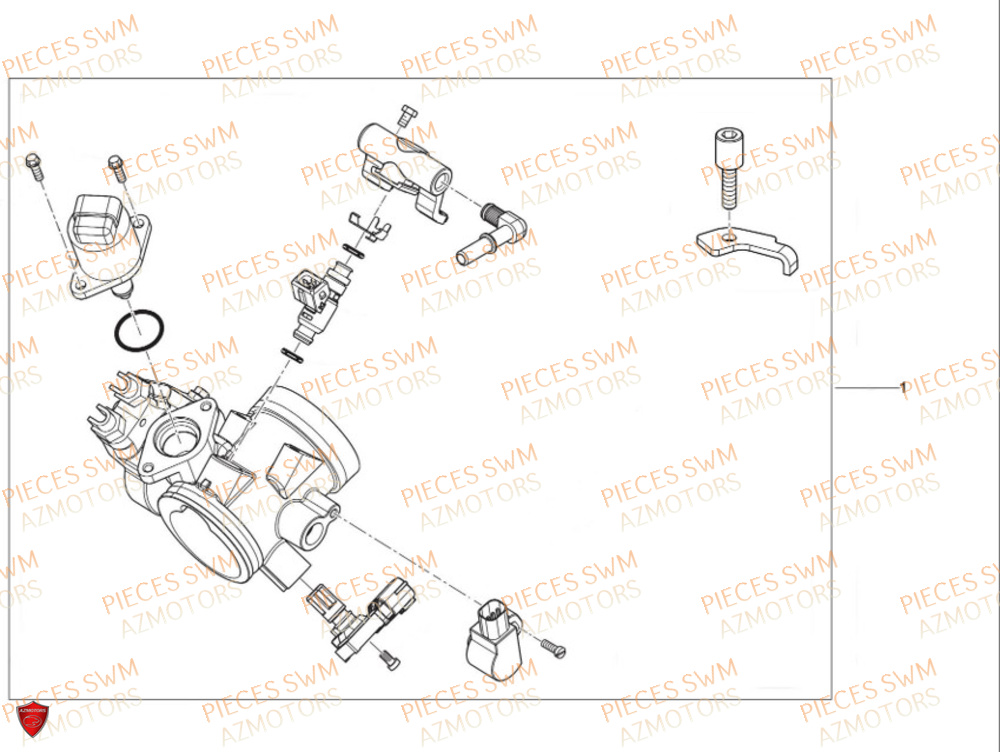 Injection SWM Pieces SWM Origine SUPER DUAL 650 EURO5 2024