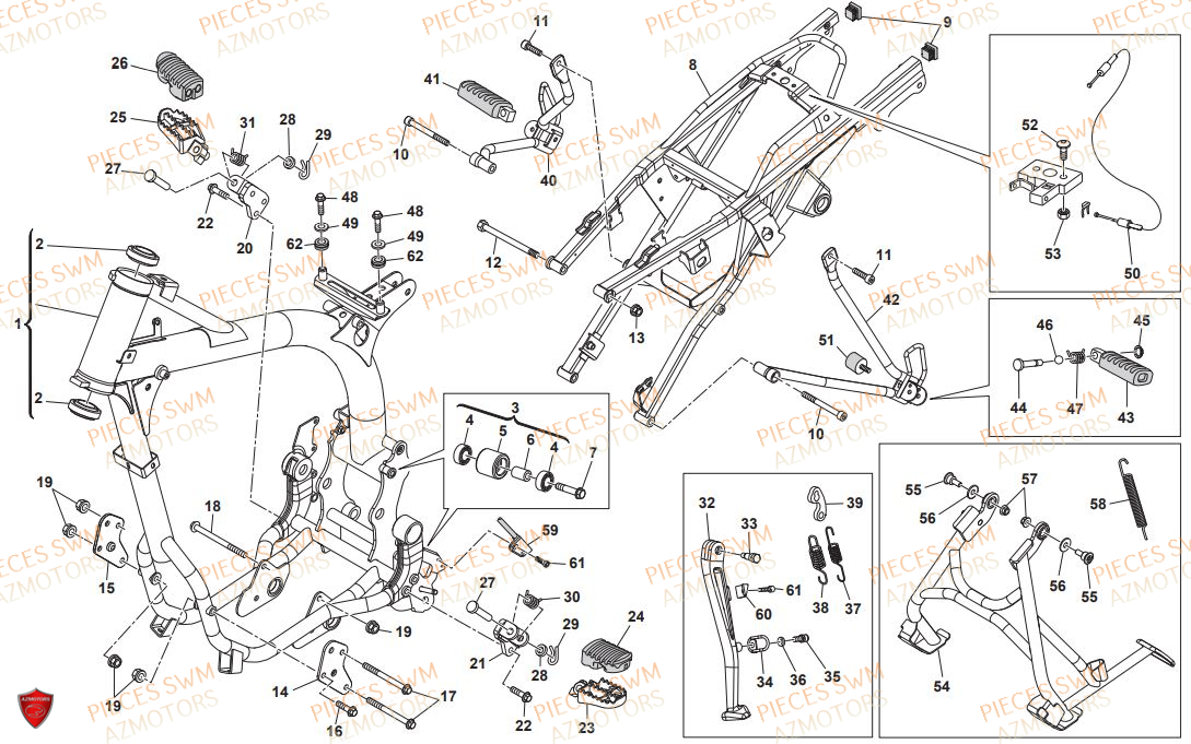 CHASSIS SWM SUPERDUAL 650 2017