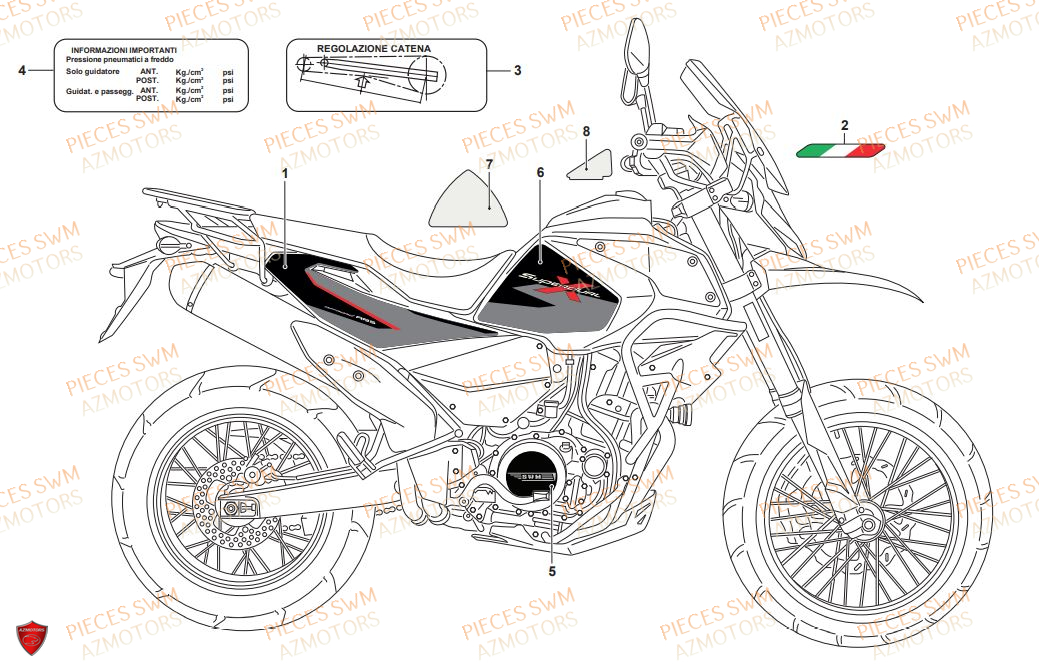 DECORS SWM SUPERDUAL 650 2017