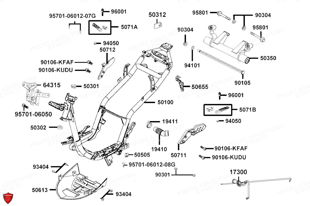 CHASSIS pour SUPER 8 50 R E5