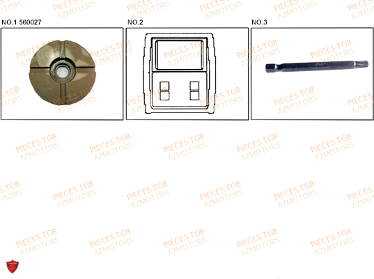 Outils 7 TGB Pieces TGB BLADE 1000 (2015) (No Serie RFCESTESA.. Type: EST)