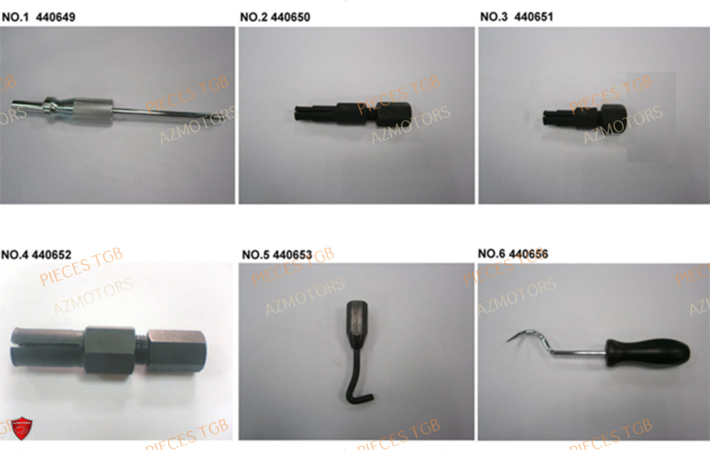 Outils 1 AZMOTORS Pieces TGB BLADE 1000 LT (No Serie RFCETTTBB.. Type: ETT)