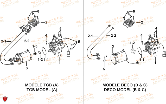 Direction Assistee TGB Pieces TGB BLADE 1000 LT EPS LUXE  (No Serie RFCETTTBA.. Type: ETT)