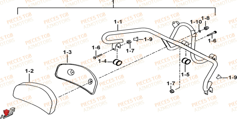 Dosseret Arriere Option TGB 