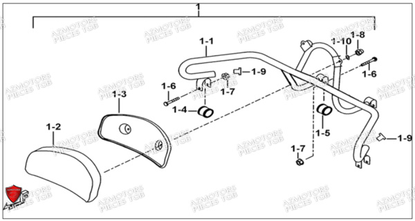 DOSSERET OPTION TGB TGB BLADE 500 SL EFI