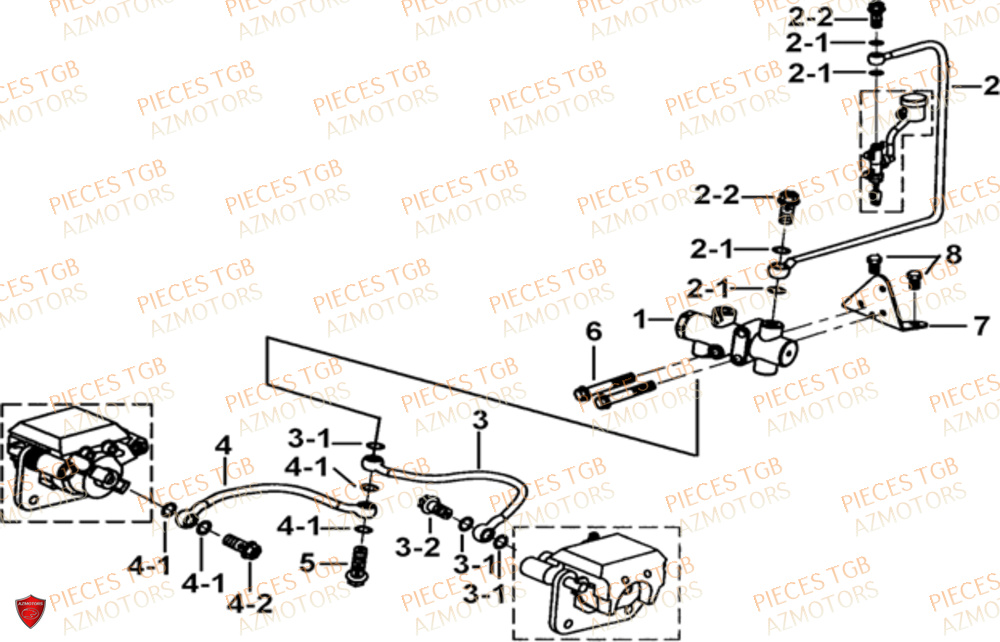 Frein Avant Jusqu Au No Serie 017382 TGB 
