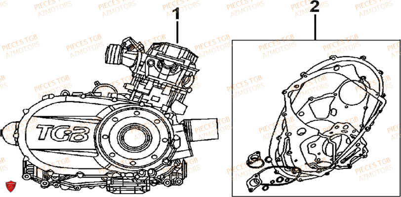 Moteur TGB 