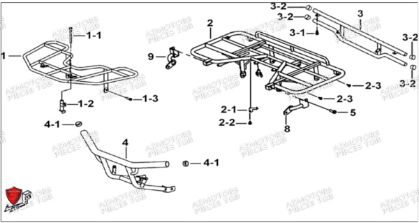 Porte Bagages Option TGB 
