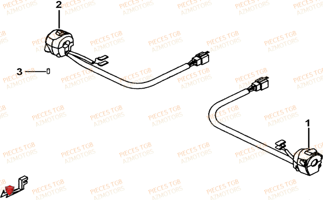 Commodo TGB Pieces TGB_X_MOTION_250 (No Serie RFCCUBCUB...Type: CUB-B)

