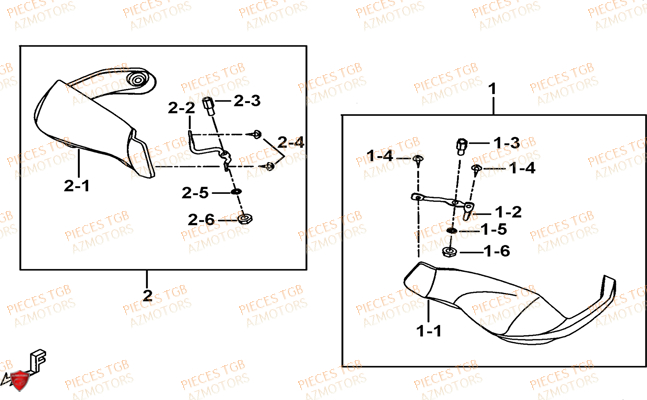 PROTEGE MAIN OPTION TGB TGB X MOTION 250