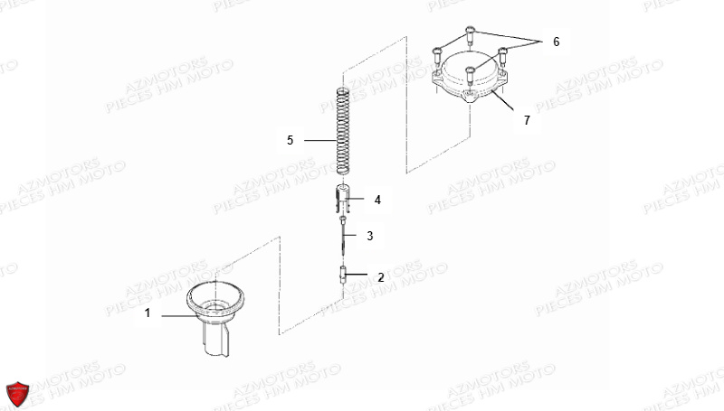 CARBURATEUR MENBRANE VENT TRAIL LOCUSTA 2012 2013