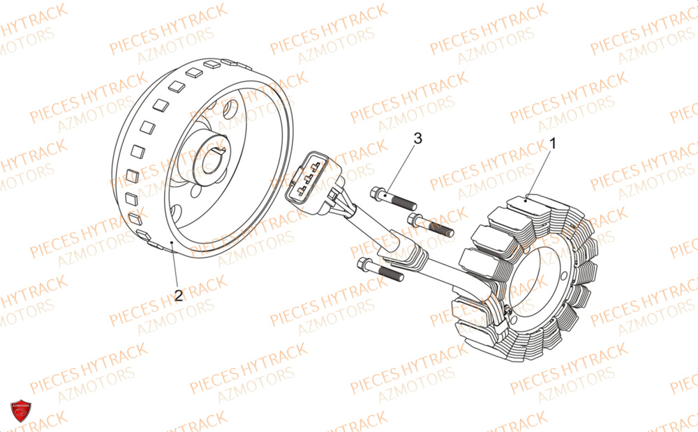 Alternateur HYTRACK Pieces SSV TROOPER 650