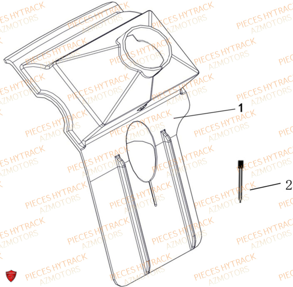 Protection Caoutchouc Option HYTRACK Pieces SSV TROOPER 650