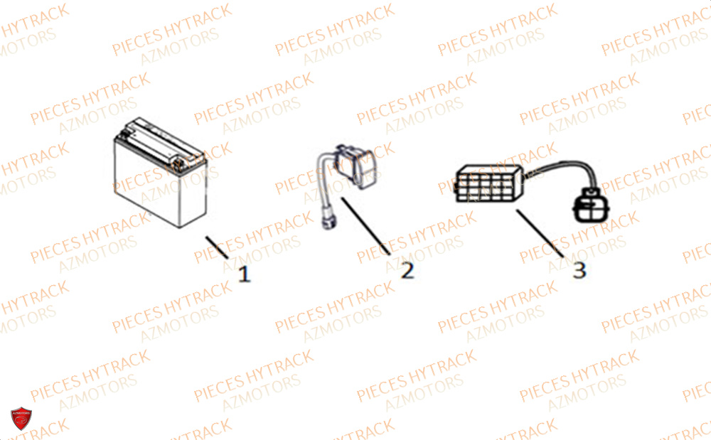 Warning Option HYTRACK Pieces SSV TROOPER 650