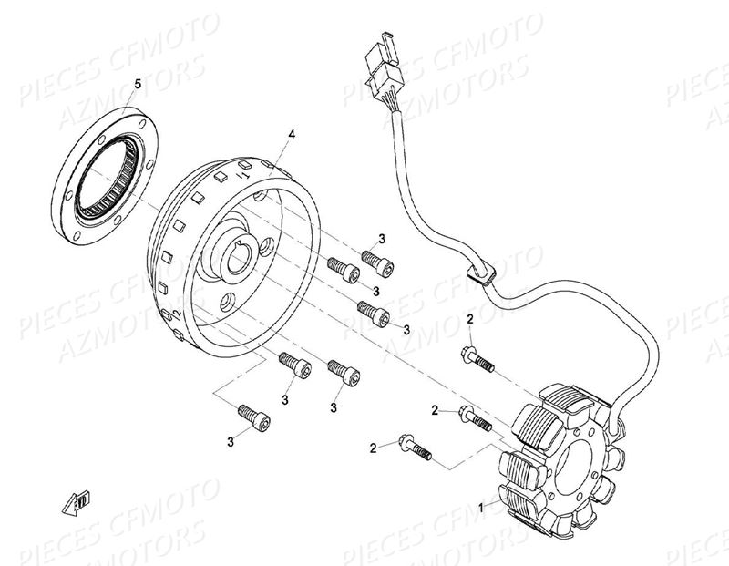 ALTERNATEUR CFMOTO UFORCE 800