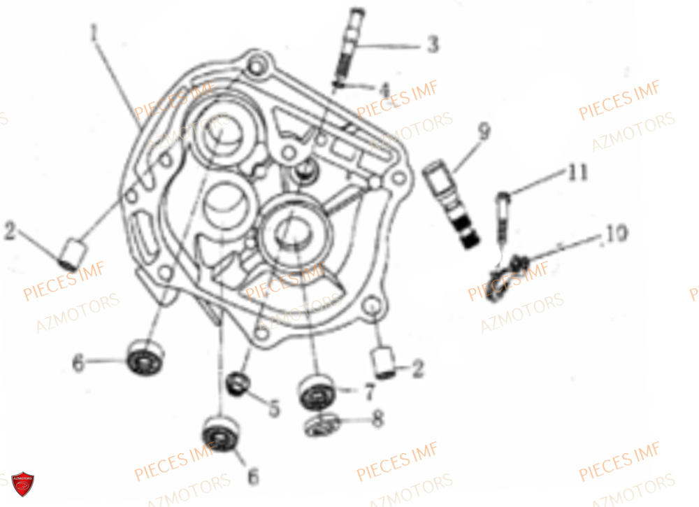 Carter De Transmission AZMOTORS PIECES ULTIMATT EURO 5