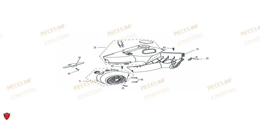 Coiffe De Cylindre Et Volute AZMOTORS PIECES ULTIMATT EURO 5
