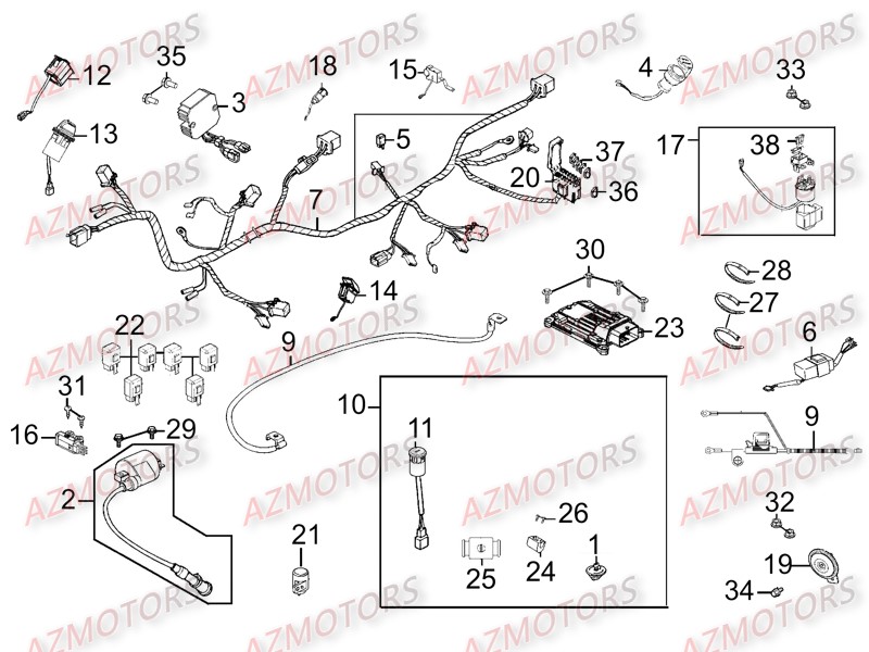 Equipement Electrique AZMOTORS 