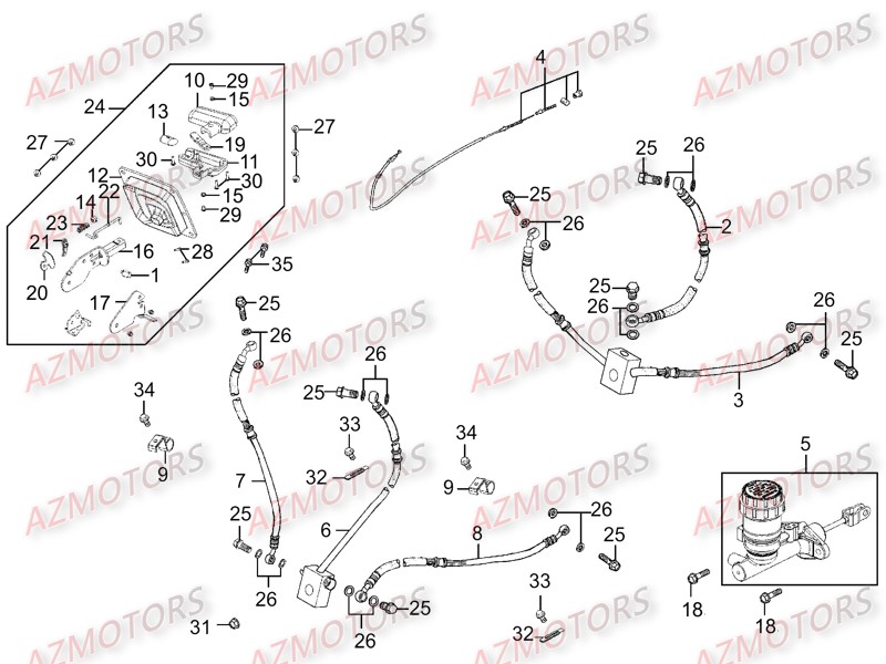 Systeme De Freins AZMOTORS 
