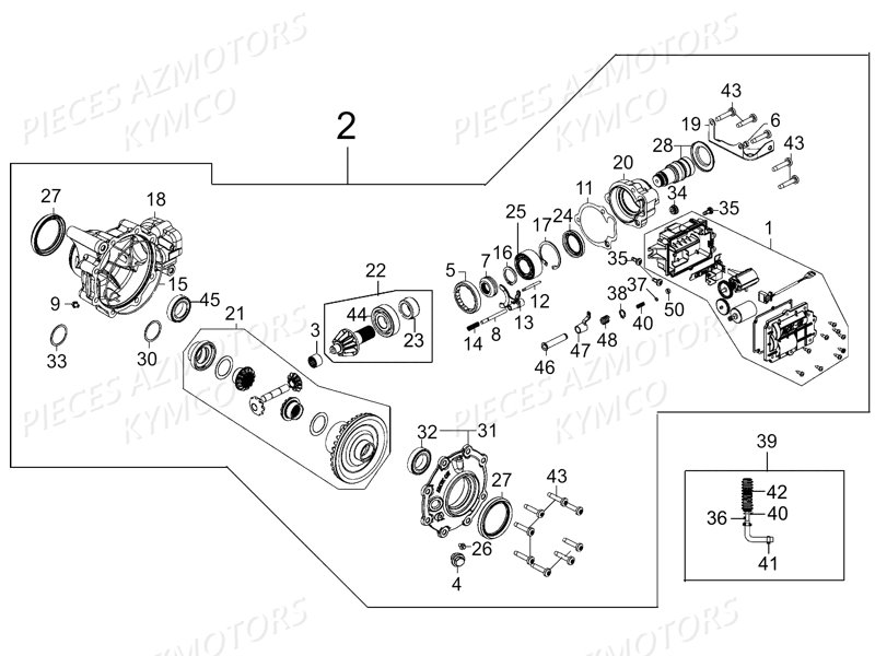 PONT AVANT AZMOTORS UXV 450I