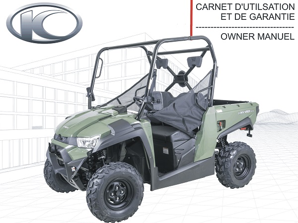 FR - MANUEL UTILISATEUR UXV 450i E4 KYMCO pour MANUEL UTILISATEUR de UXV 450 Euro 4