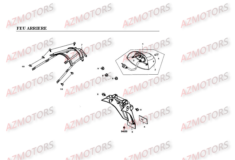 ARMATURE ARRIERE