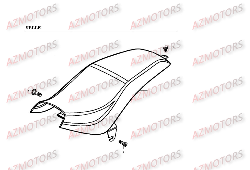 SELLE KYMCO VENOX250