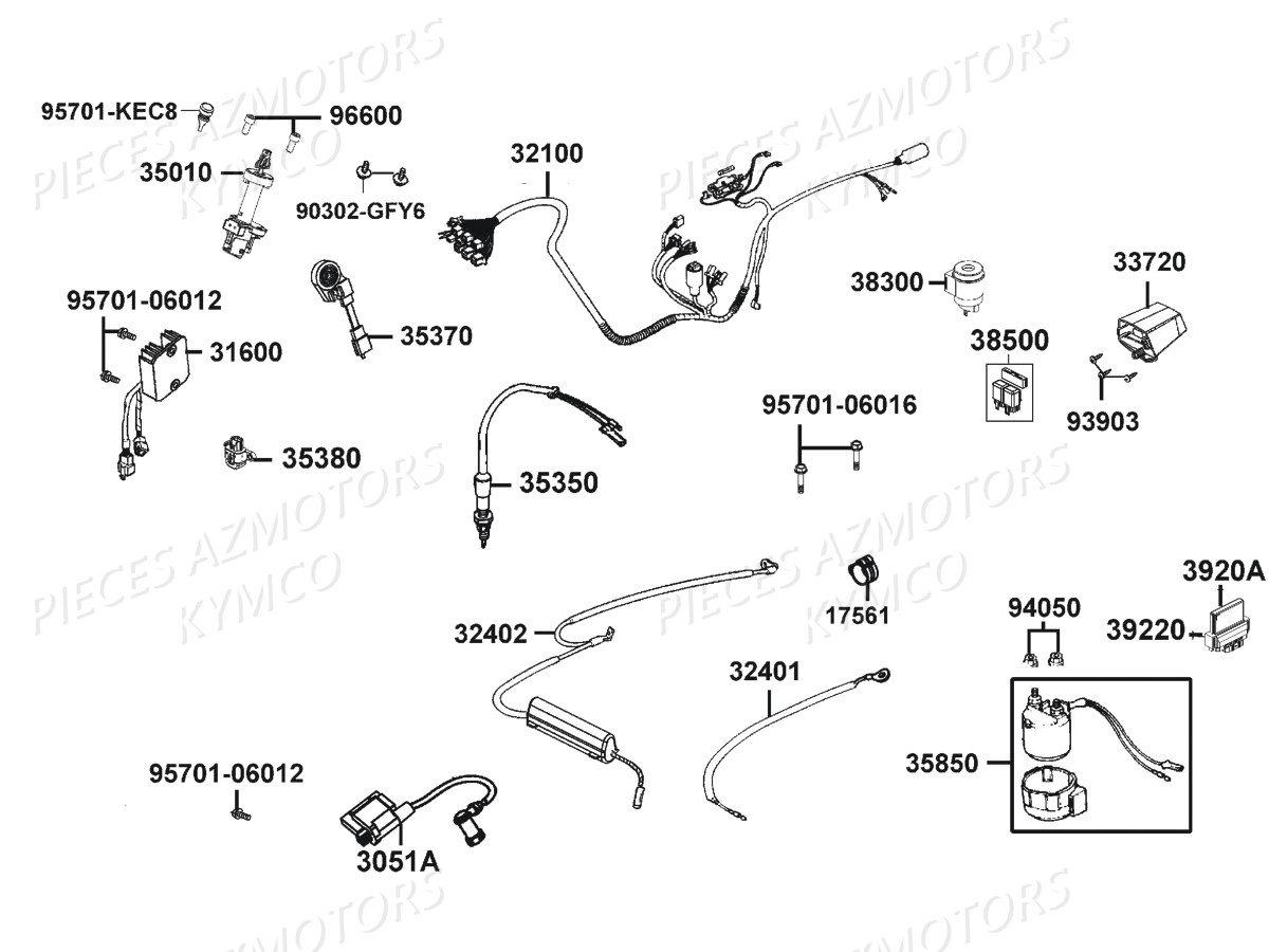 EQUIPEMENT ELECTRIQUE pour VISAR 125