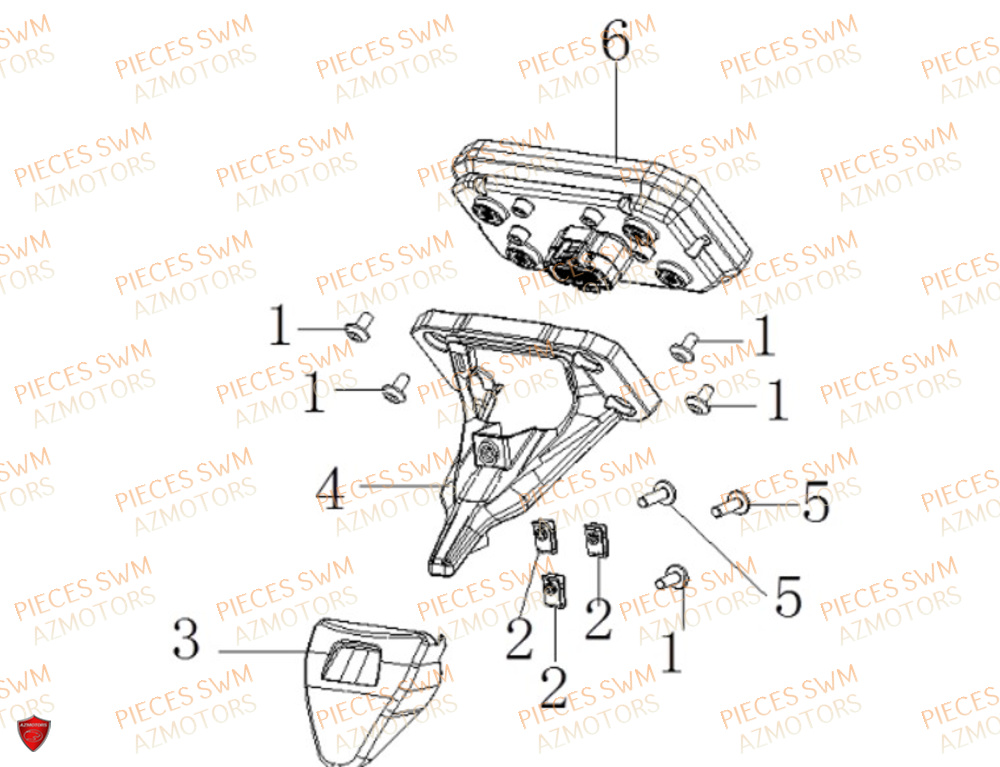 Compteur VOGE Pieces VOGE 125R EURO V+