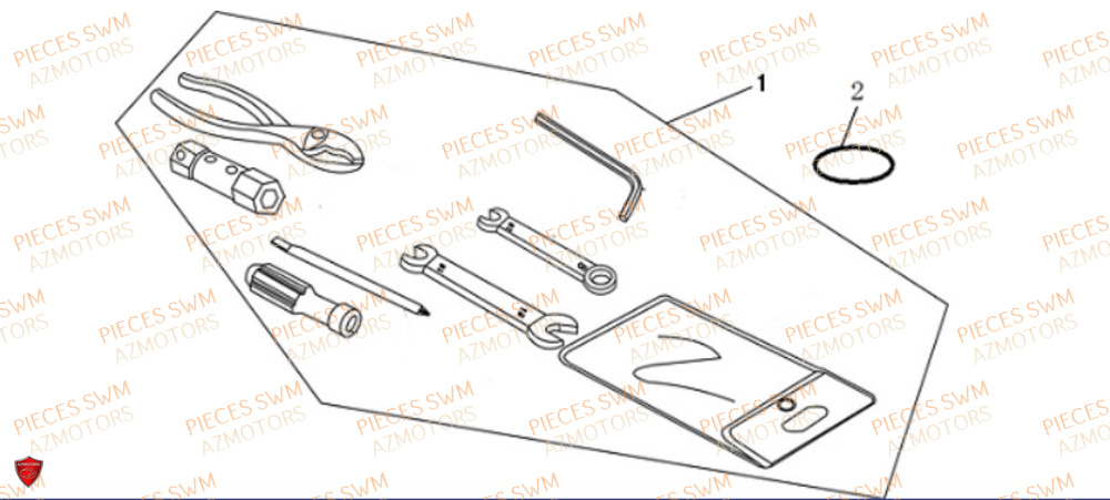 Trousse A Outils VOGE Pieces VOGE 125R EURO V+
