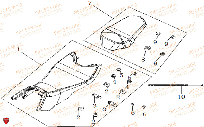 SELLES VOGE VOGE 125 R