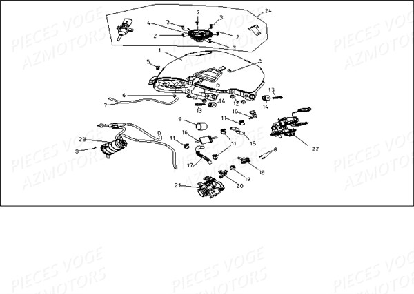 RESERVOIR_DE_CARBURANT VOGE Pieces VOGE 300 R EU IV
