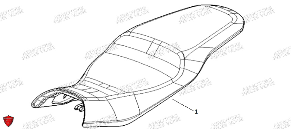 Selle VOGE Pièces Voge 500 AC EURO 5