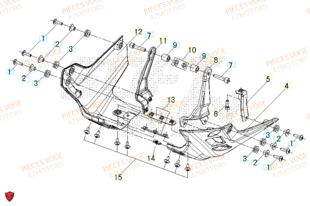 Sabot VOGE Pieces VOGE 500 DS EU IV