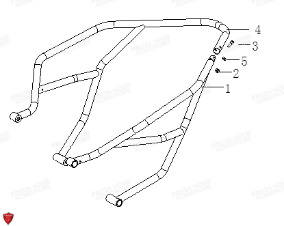 PROTECTION AVANT pour VOGE 500 DSX E5