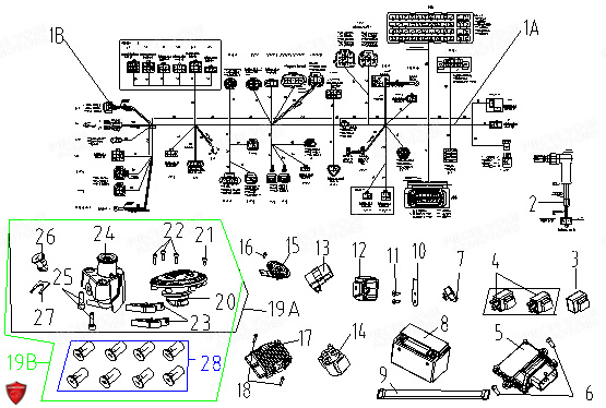 ELECTRIQUE pour VOGE 500 DS E5