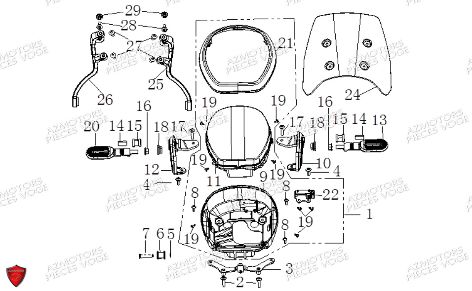 OPTIQUE AVANT VOGE VOGE 525 ACX E5