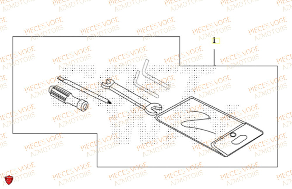 Outils VOGE Pieces VOGE 525R EURO 5