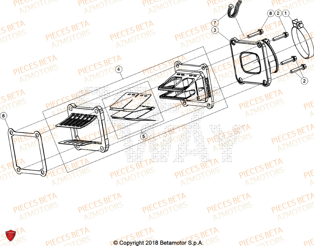 Admission BETA Pieces Beta RR 200 X-PRO 2T - 2026