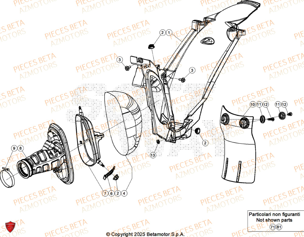 Filtre A Air BETA Pieces Beta RR 200 X-PRO 2T - 2026