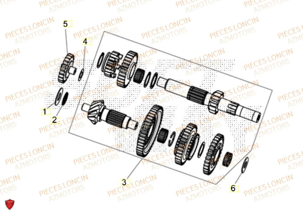 Arbre De Transmission LONCIN QUAD LONCIN XWOLF 1000 Euro5
