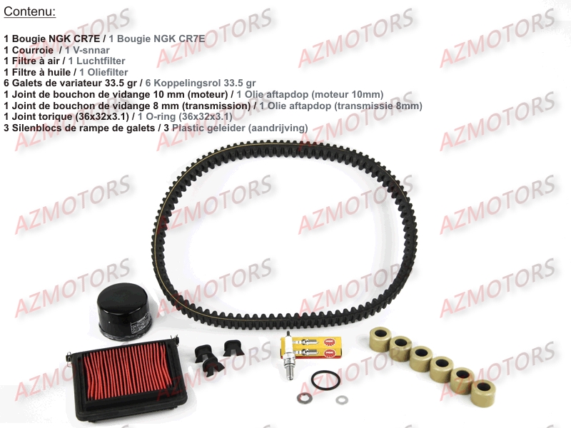 Set Entretien Periodique AZMOTORS 