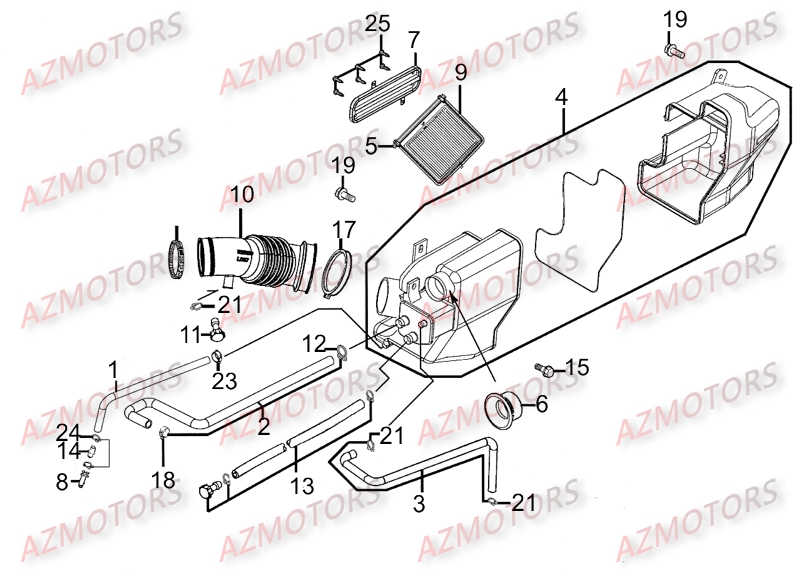 Boite A Air AZMOTORS 
