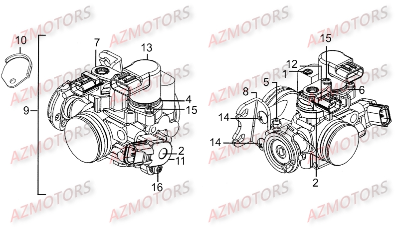 Carburation AZMOTORS 