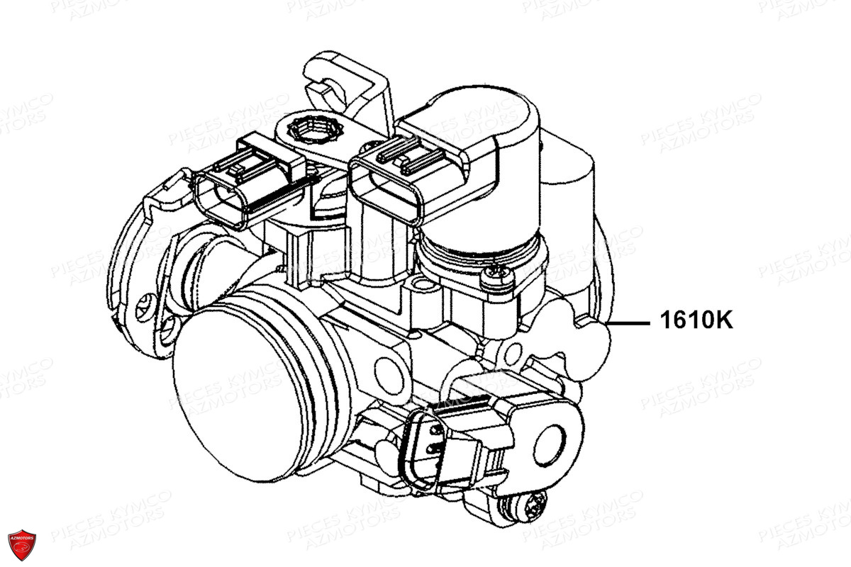Carburation KYMCO PIECES X.TOWN CITY 300I E5 (KS60JA)